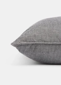 Cuscino imbottito in cotone a lisca di pesce