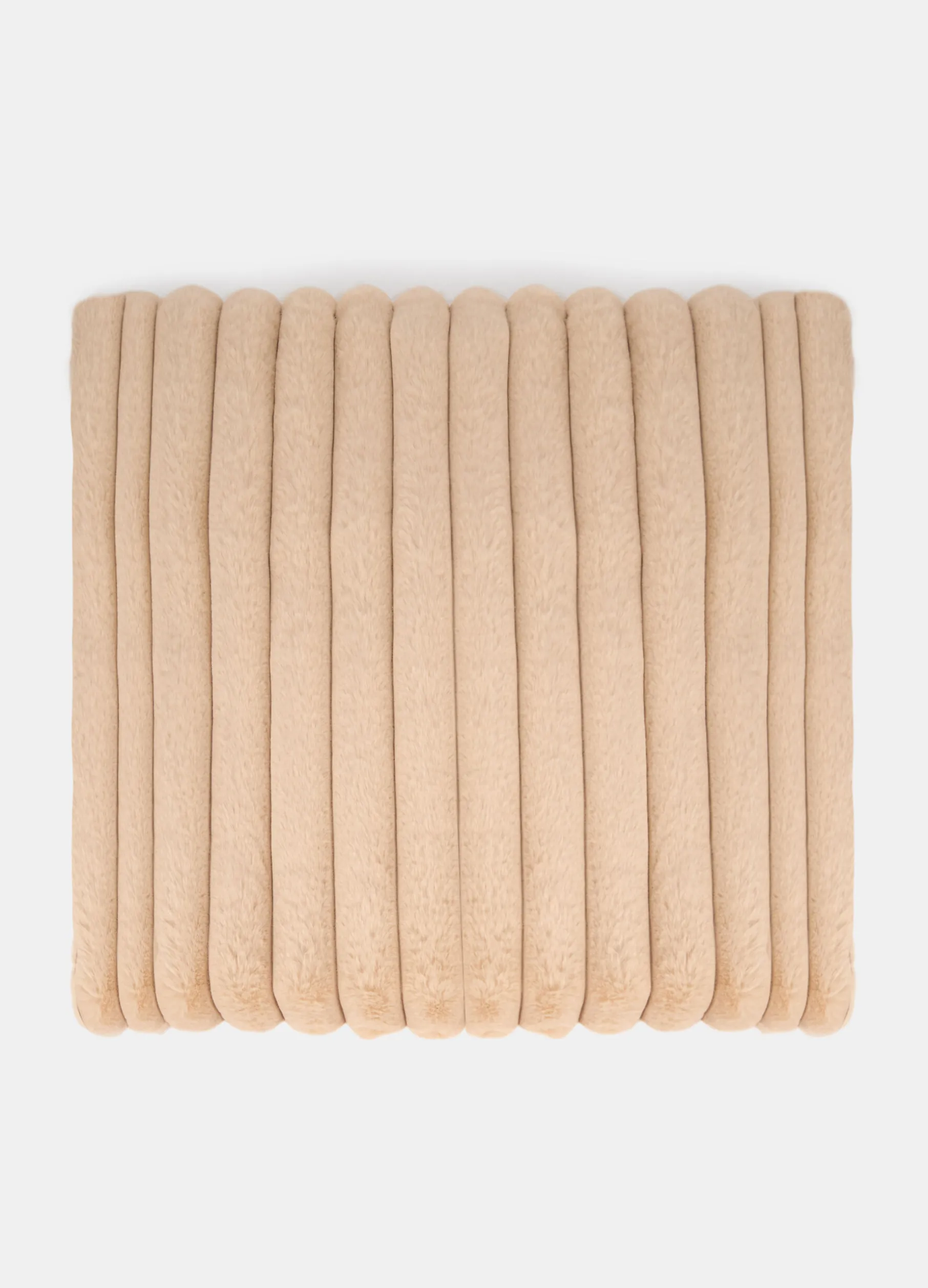 Cuscino peluche trapuntato