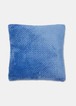 Cuscino quadrato in waffle tinta unita