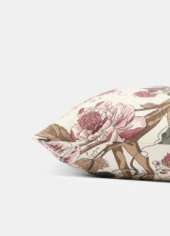 Cuscino rettangolare con stampa floreale