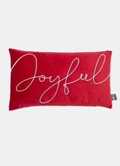 Cuscino rettangolare in velluto Joyful