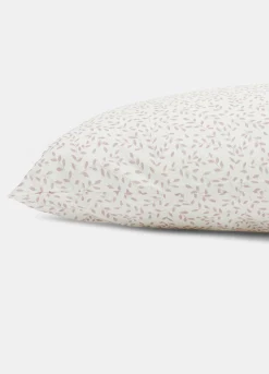 Federa in puro cotone con stampa floreale