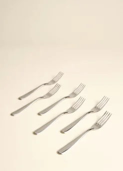 Forchettina da dessert in acciaio