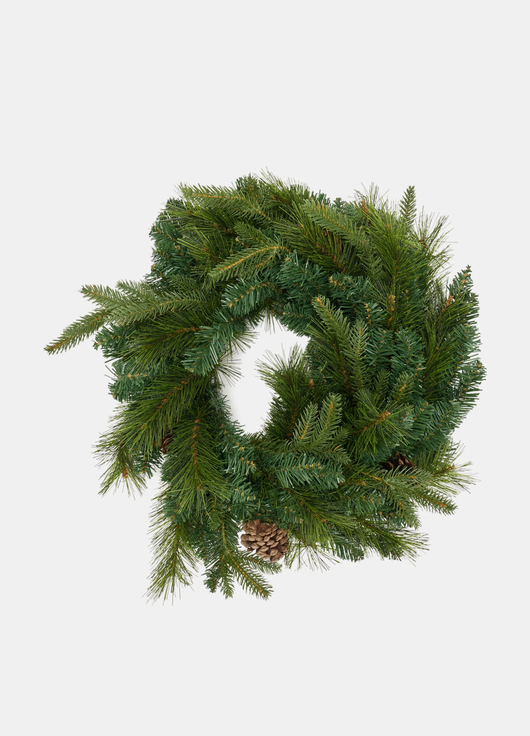 Ghirlanda di Natale con pigna