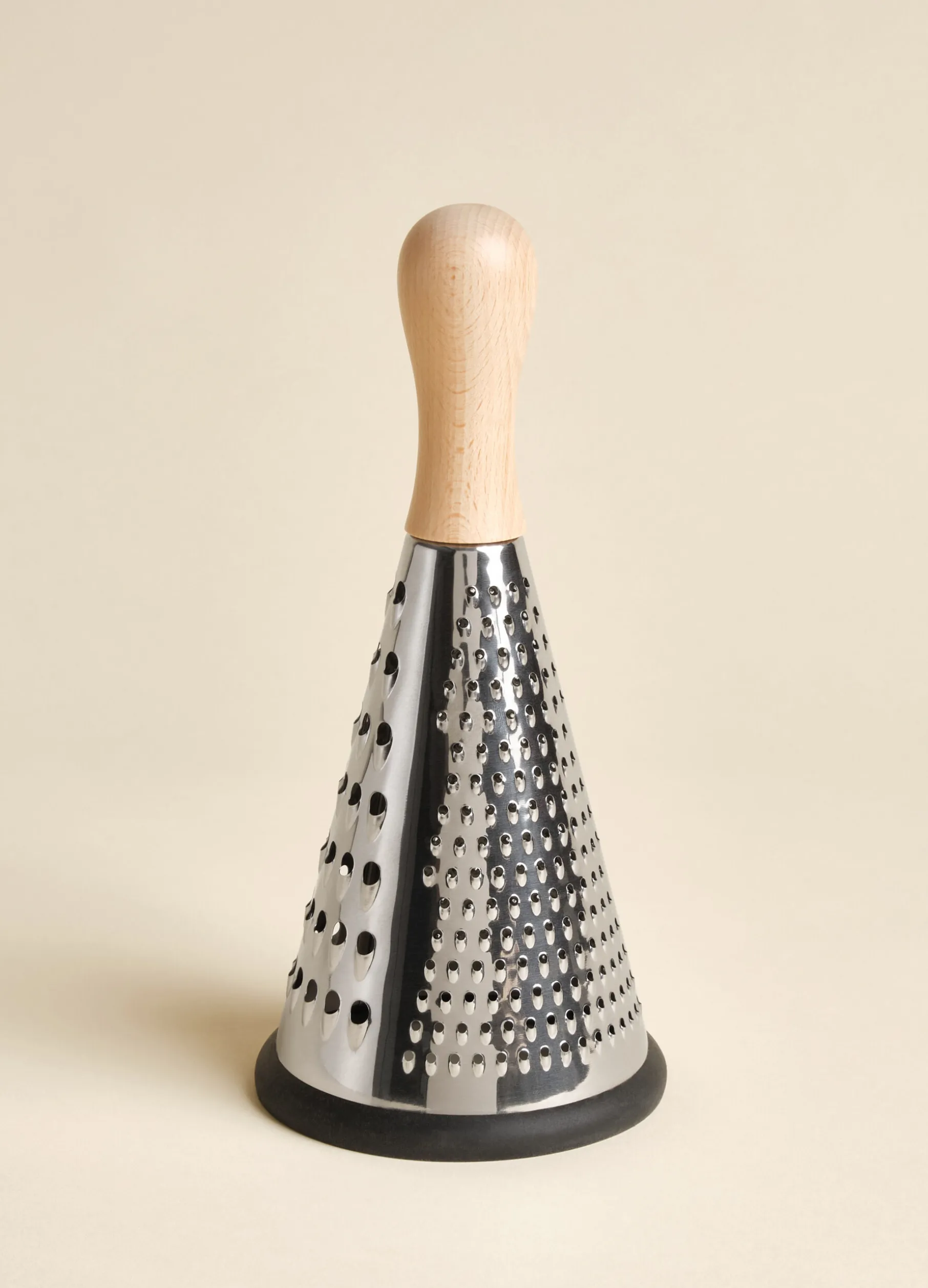 Grattugia conica in legno e acciaio inox Made in Italy