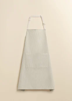 Grembiule in cotone bio a righe