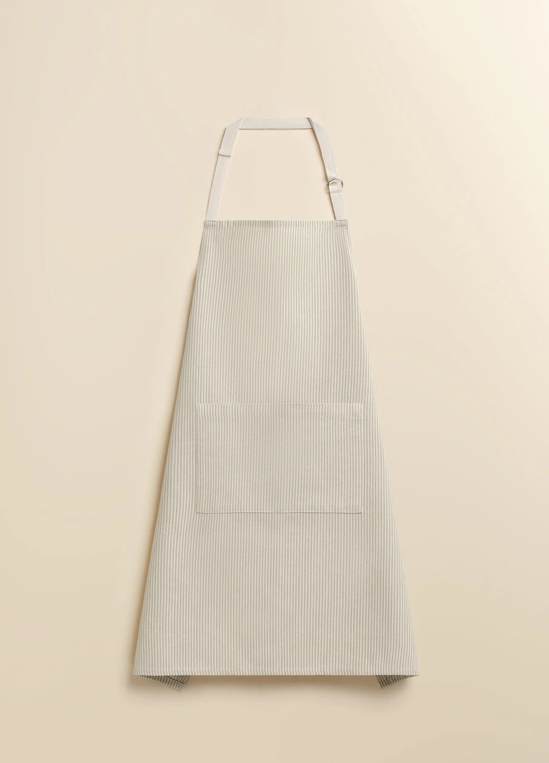 Grembiule in cotone bio a righe