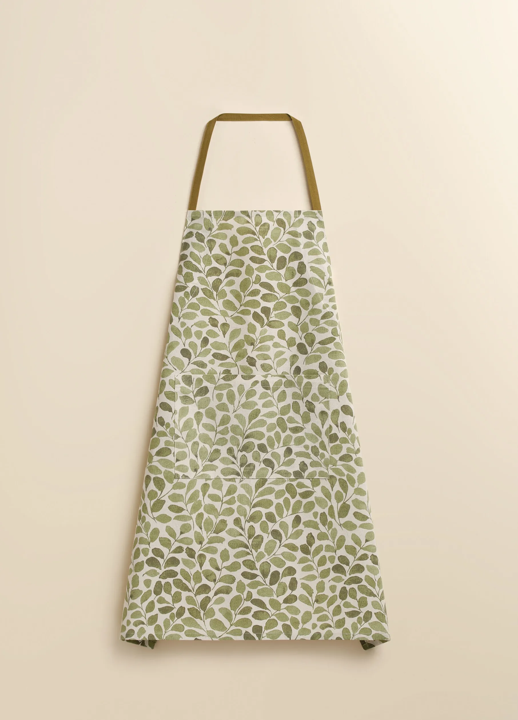 Grembiule in puro cotone bio con stampa