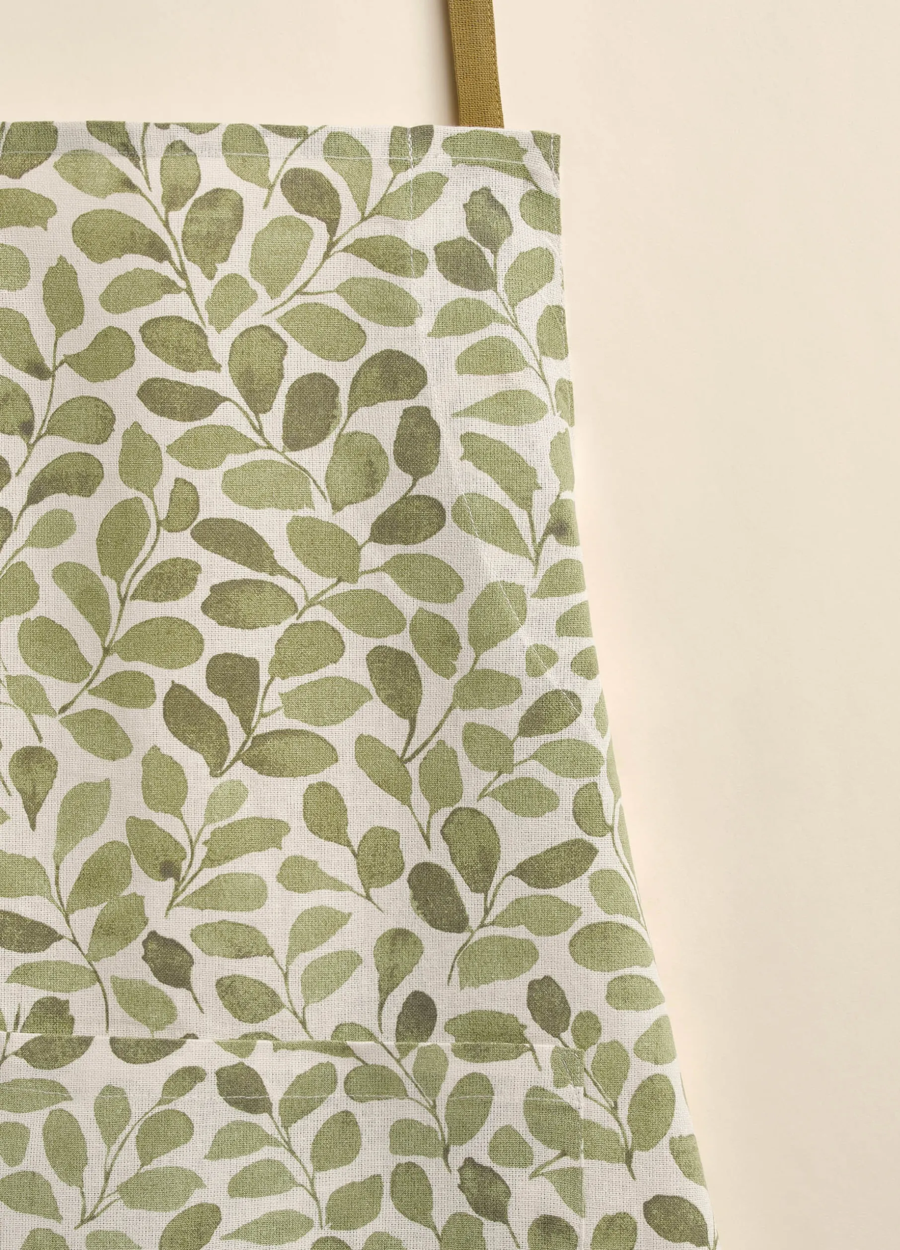 Grembiule in puro cotone bio con stampa