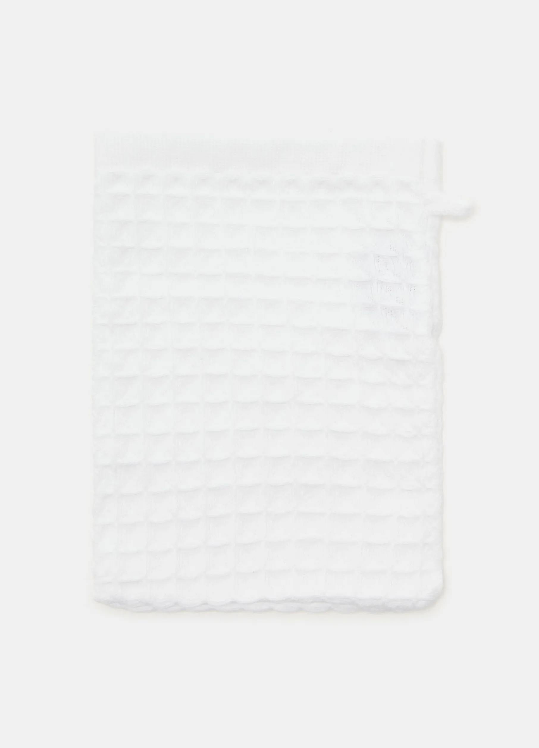 Guanto da bagno a nido d'ape Made in Portogallo