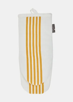 Guanto da cucina a righe di puro cotone