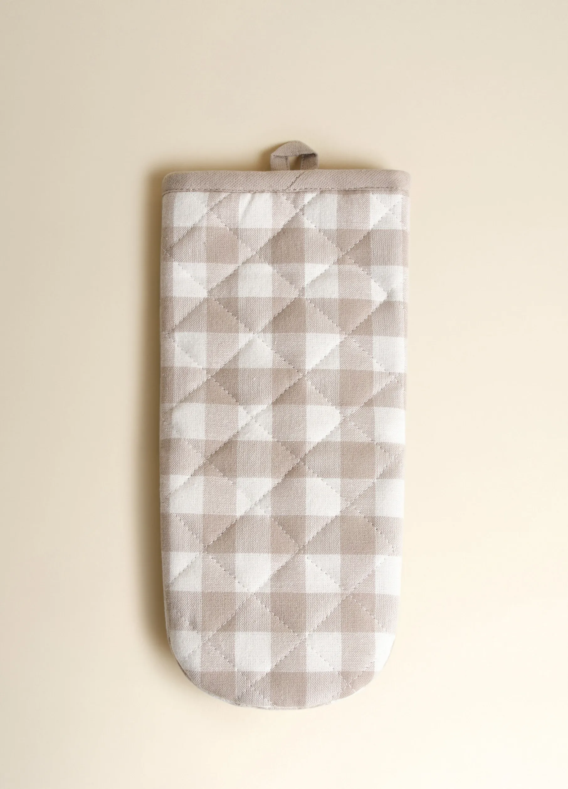 Guanto da cucina in cotone a quadretti