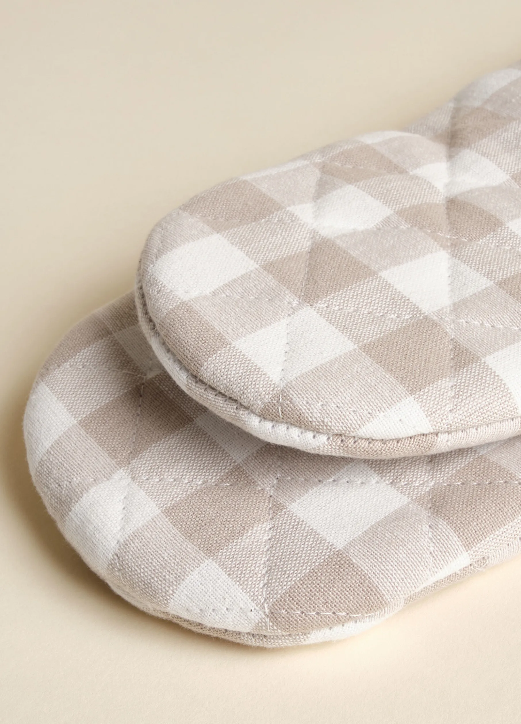 Guanto da cucina in cotone a quadretti