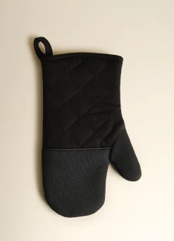 Guanto da forno con inserto in gomma
