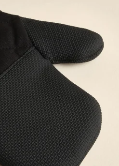 Guanto da forno con inserto in gomma