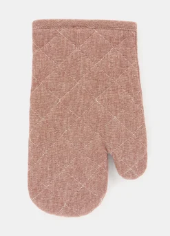 Guanto da forno in cotone trapuntato