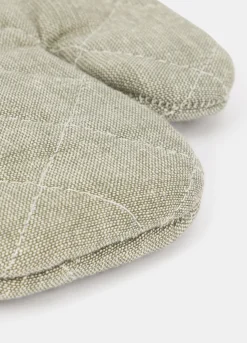 Guanto da forno in cotone trapuntato