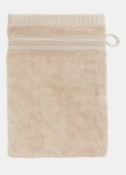 Guanto esfoliante di puro cotone tinta unita