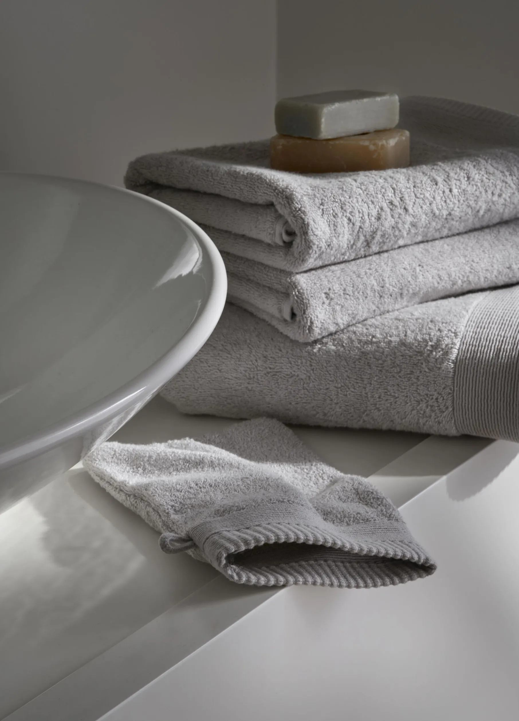 Guanto esfoliante in puro cotone