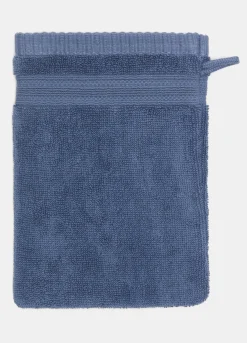 Guanto esfoliante in puro cotone tinta unita