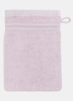 Guanto esfoliante puro cotone in tinta unita