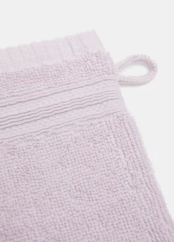 Guanto esfoliante puro cotone in tinta unita