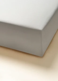 Lenzuola con angoli 1 piazza e mezza in puro cotone Made in Italy