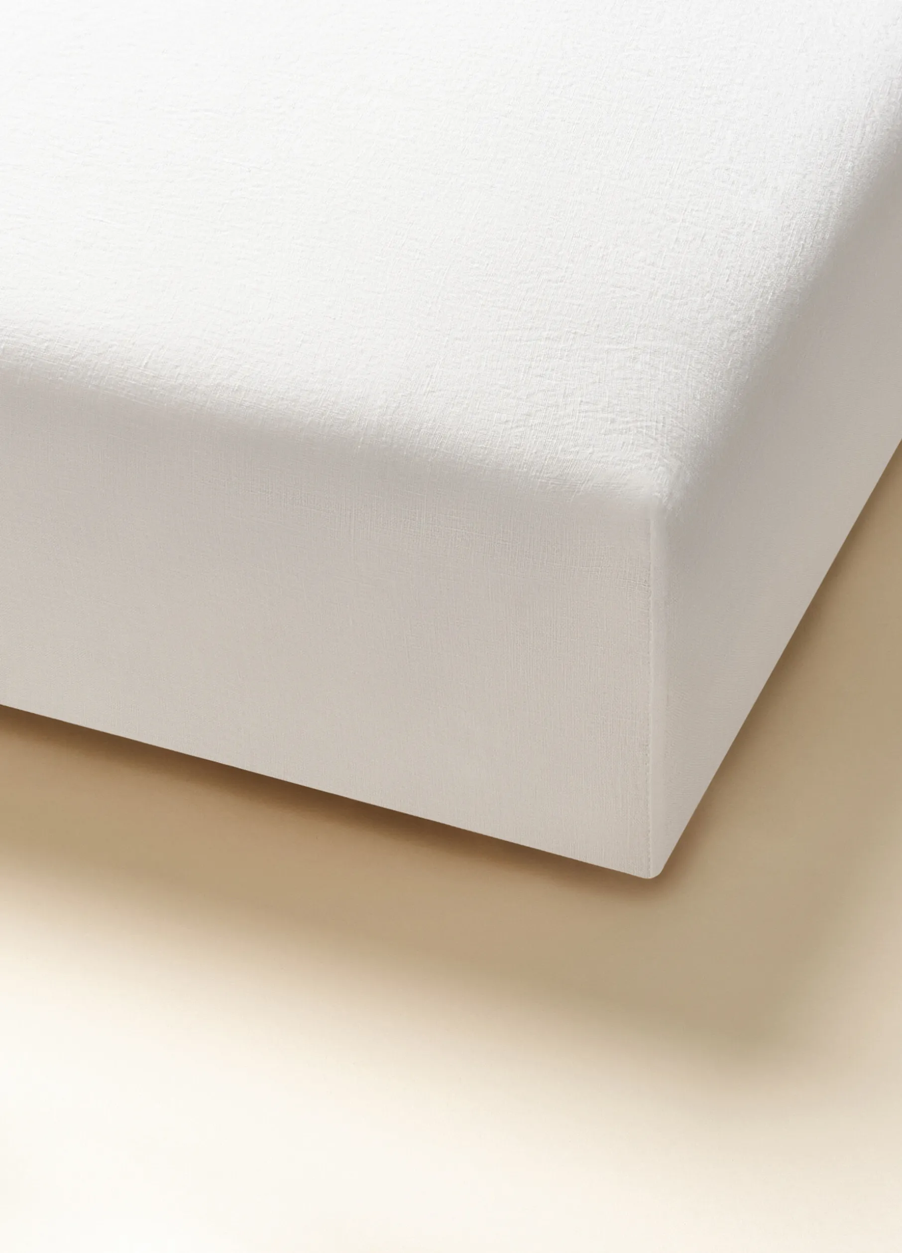 Lenzuolo a 2 piazze con angoli in puro lino
