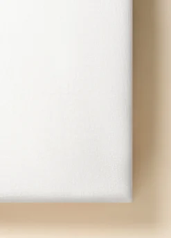 Lenzuolo a 2 piazze con angoli in puro lino