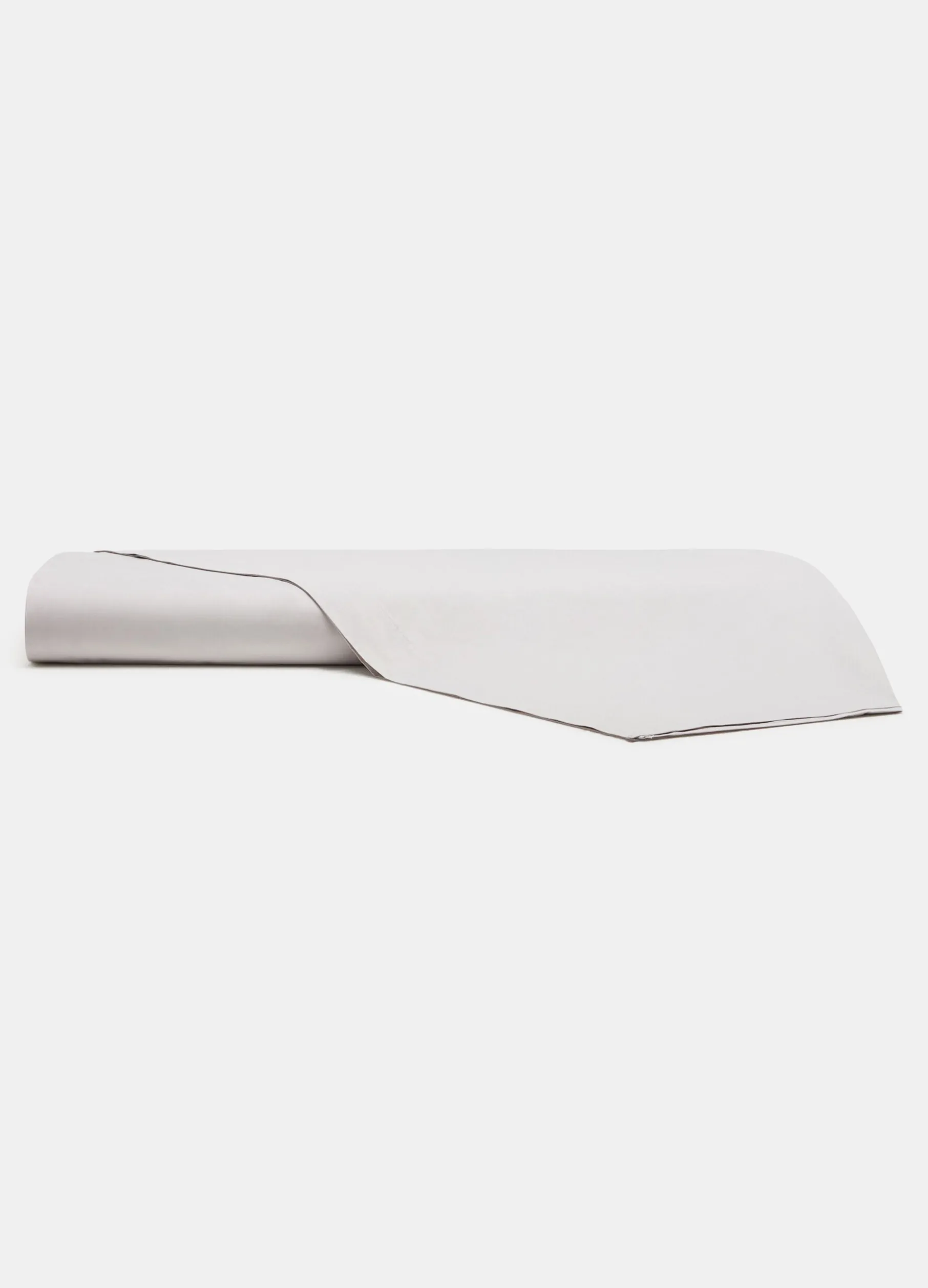 Lenzuolo a 2 piazze in percalle di cotone tc200 Made in Italy