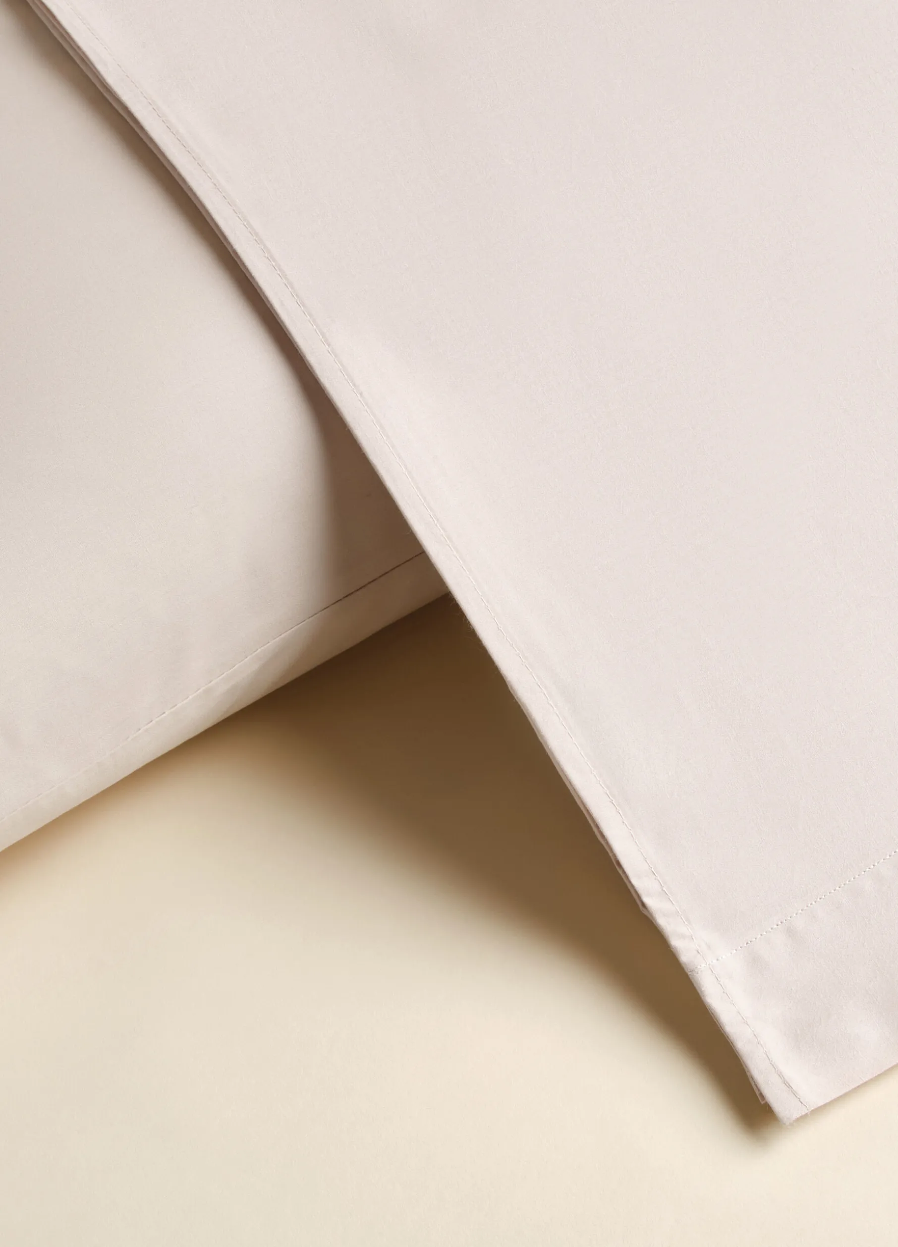 Lenzuolo a 2 piazze in percalle di cotone tc200 Made in Italy