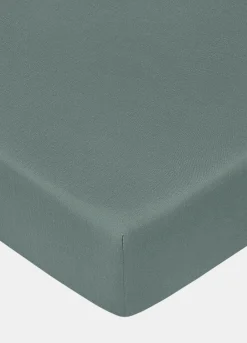 Lenzuolo con angoli di puro cotone tinta unita