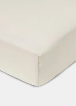 Lenzuolo con angoli in percalle di cotone Made in Italy