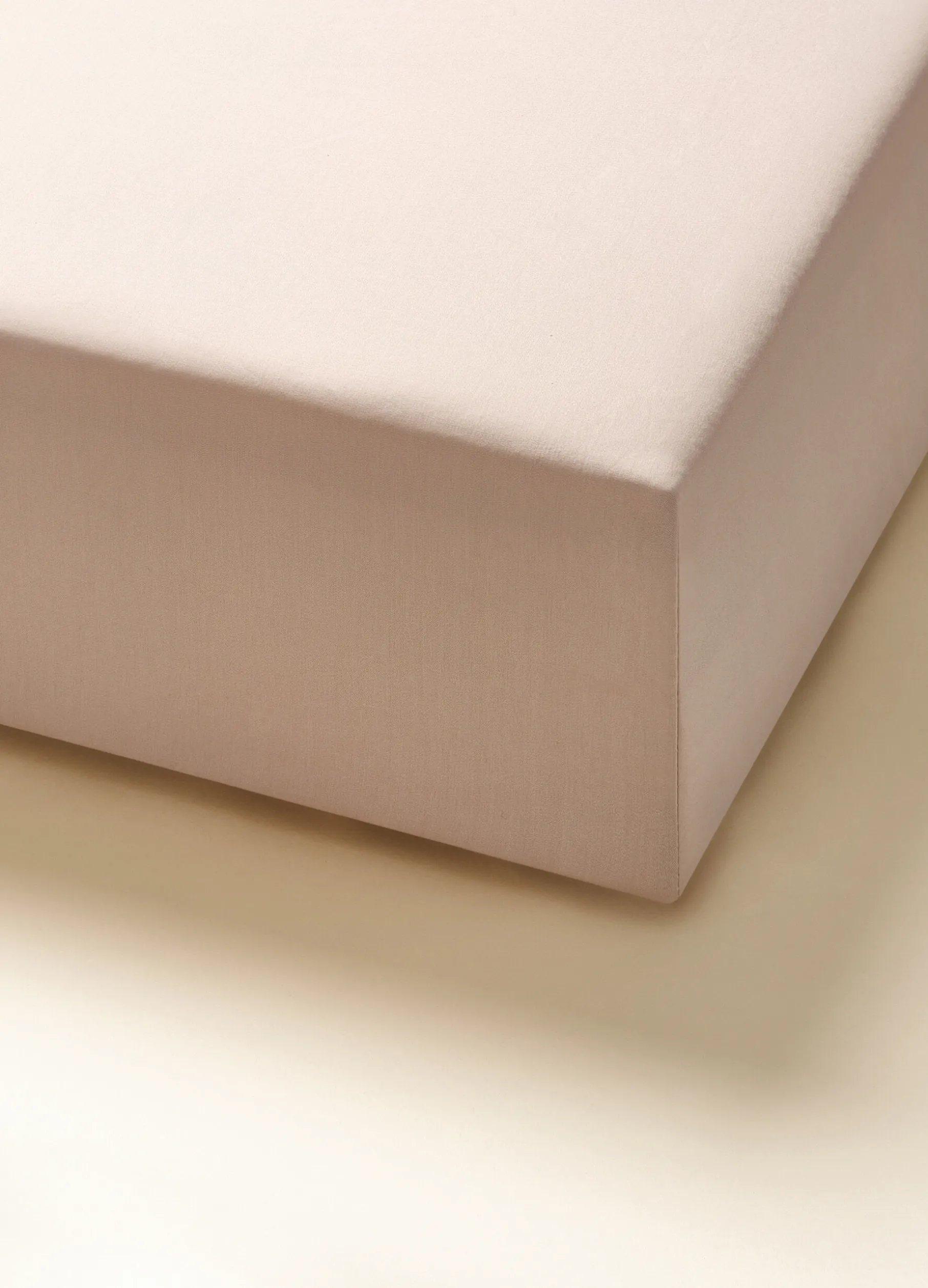 Lenzuolo singolo con angoli in percalle di cotone