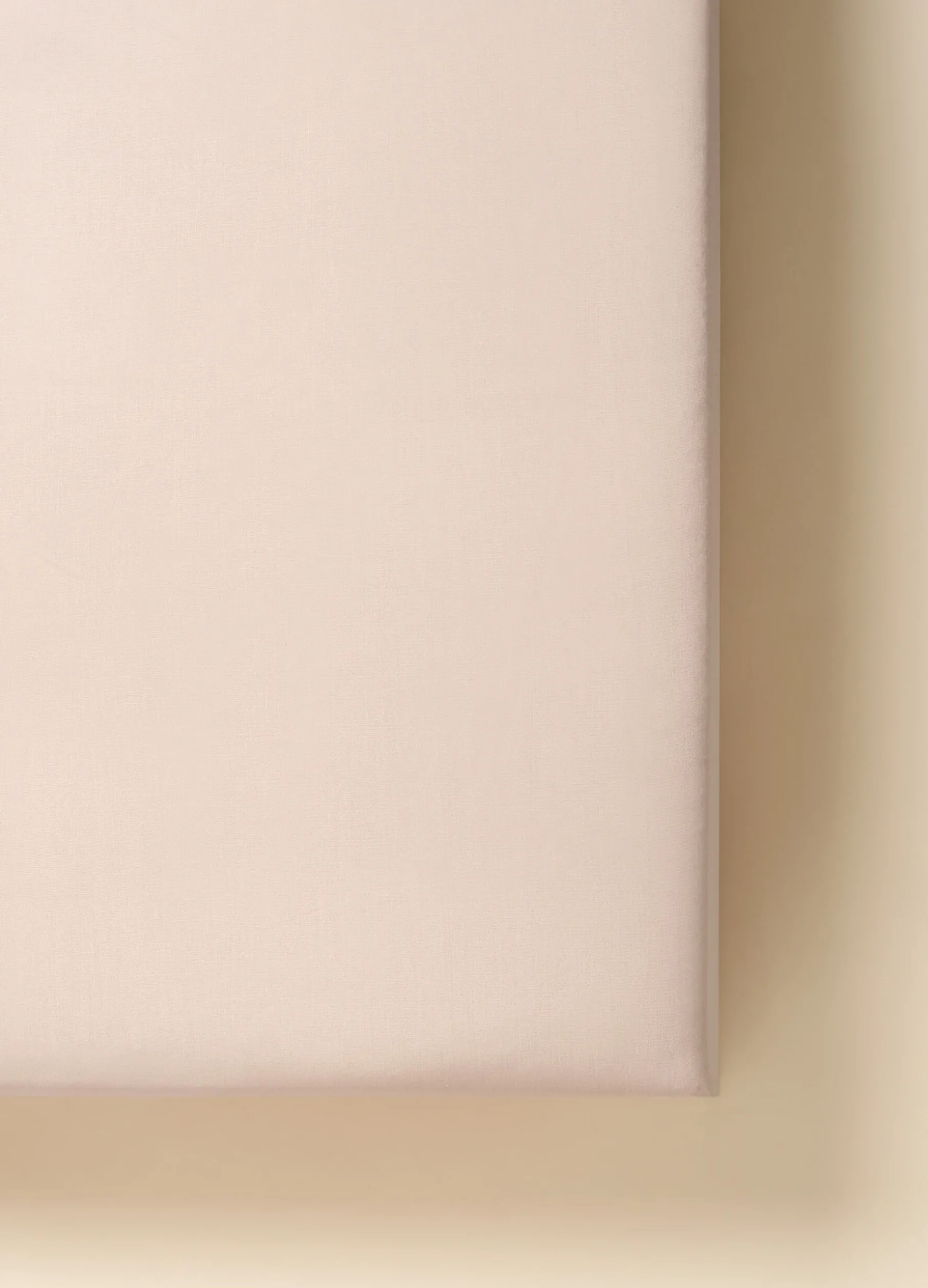 Lenzuolo singolo con angoli in percalle di cotone