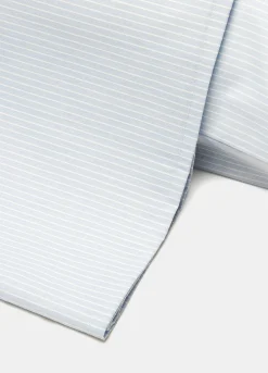 Lenzuolo singolo in cotone micro righe