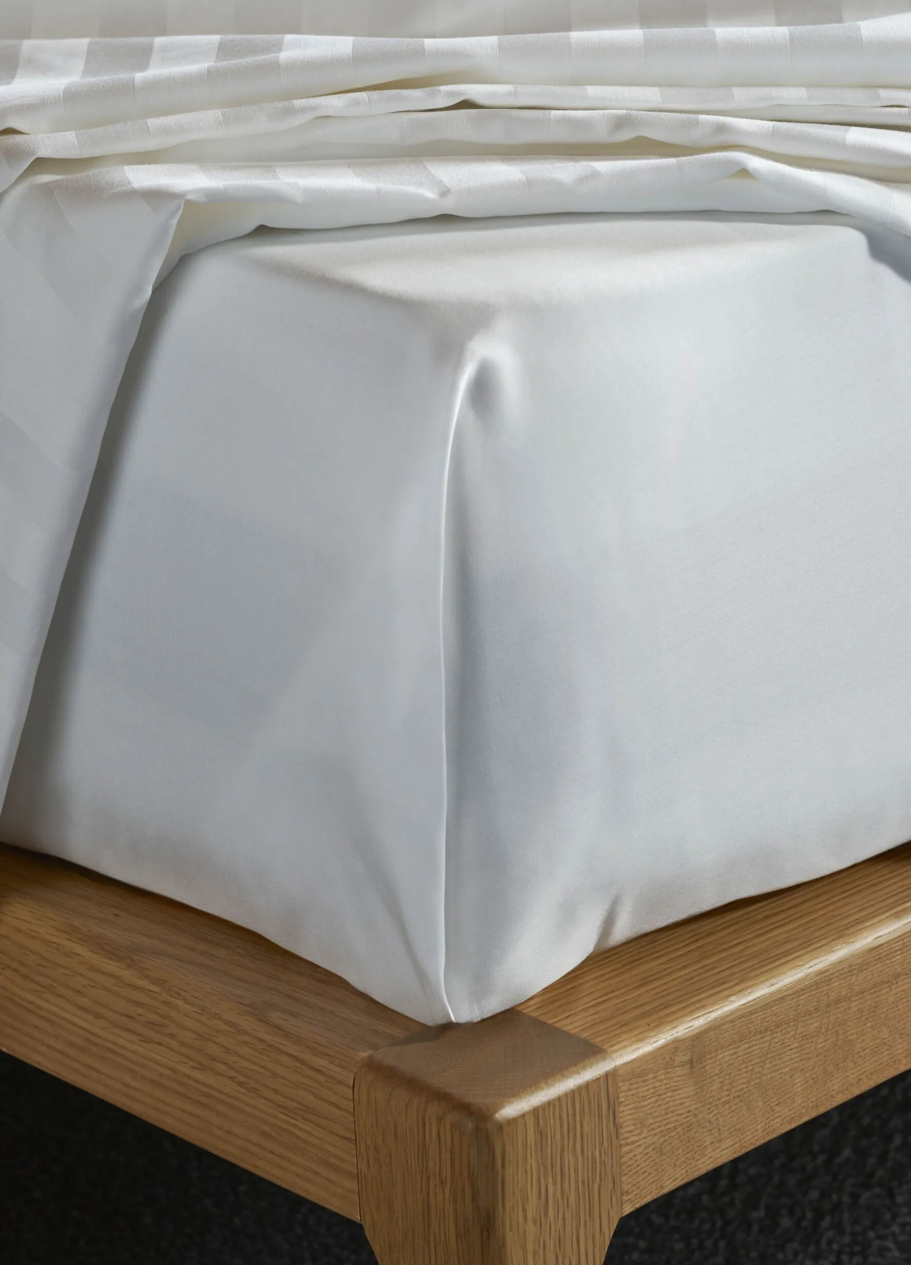 Lenzuolo singolo in raso di cotone