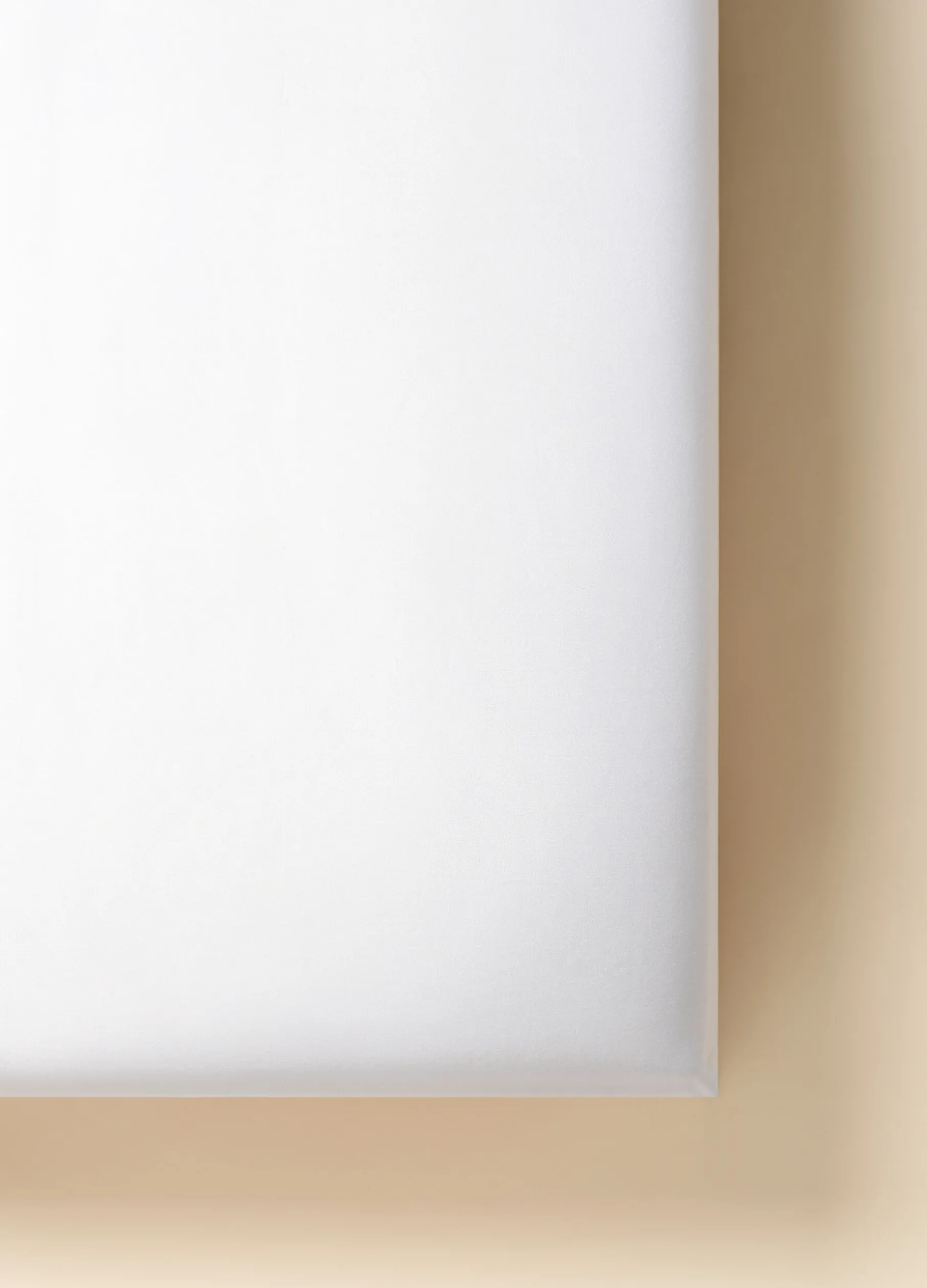 Lenzuolo singolo in raso di cotone