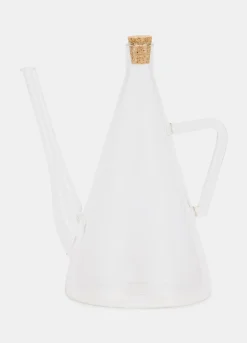 Oliera con tappo in vetro opaco