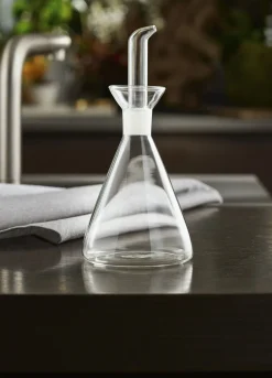 Oliera in vetro con beccuccio