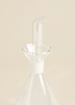 Oliera in vetro con beccuccio