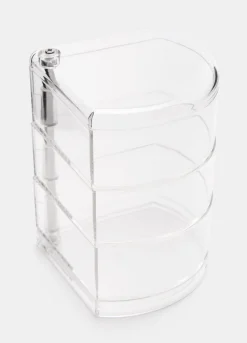 Organizer trucchi girevole 3 piani