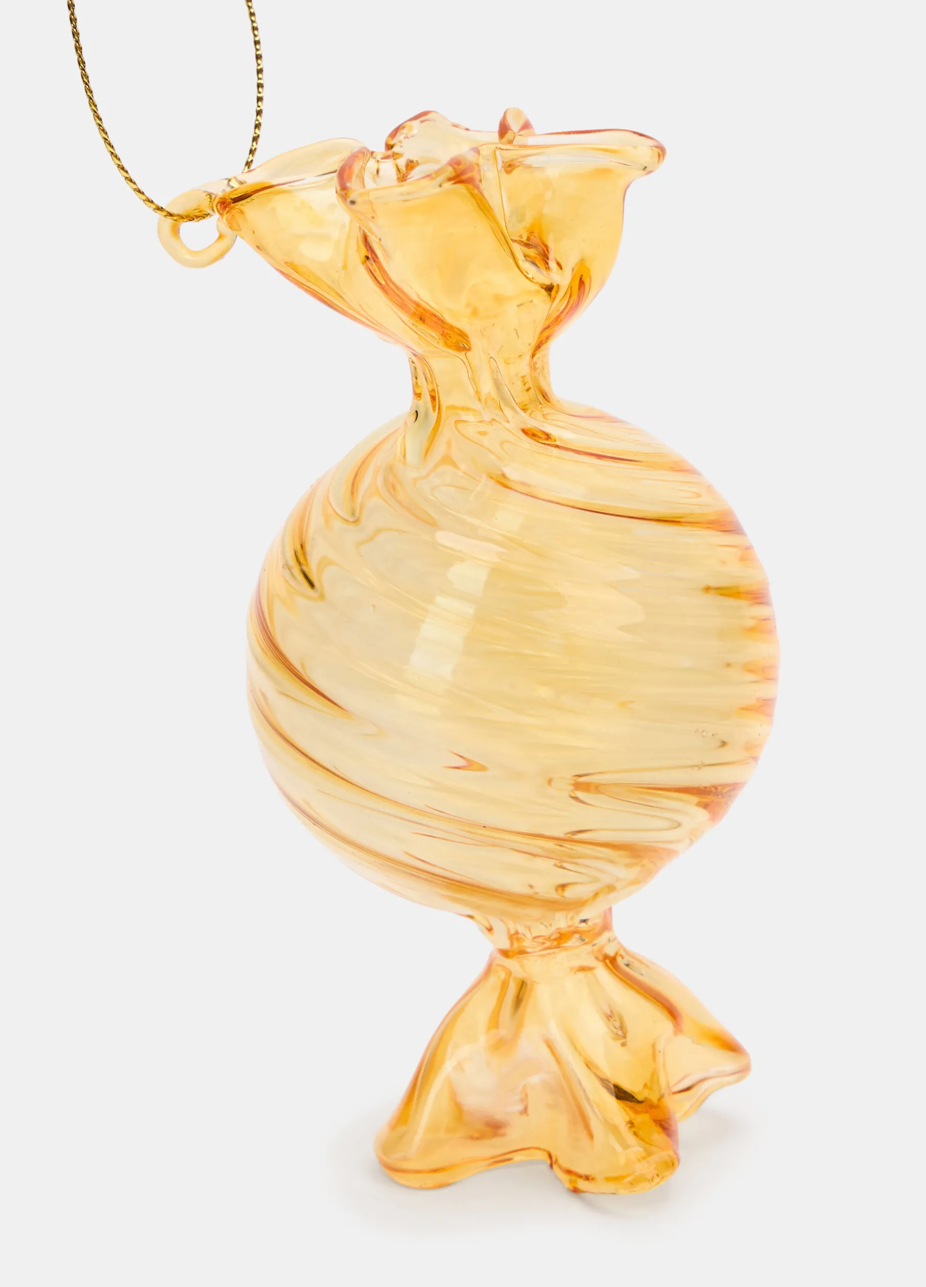 Ornamento caramella in vetro