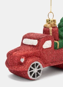 Ornamento pick-up glitterato