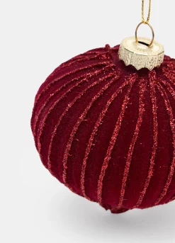 Pallina a goccia rivestita in velluto