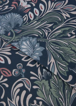 Parure copripiumino a due piazze a fiori