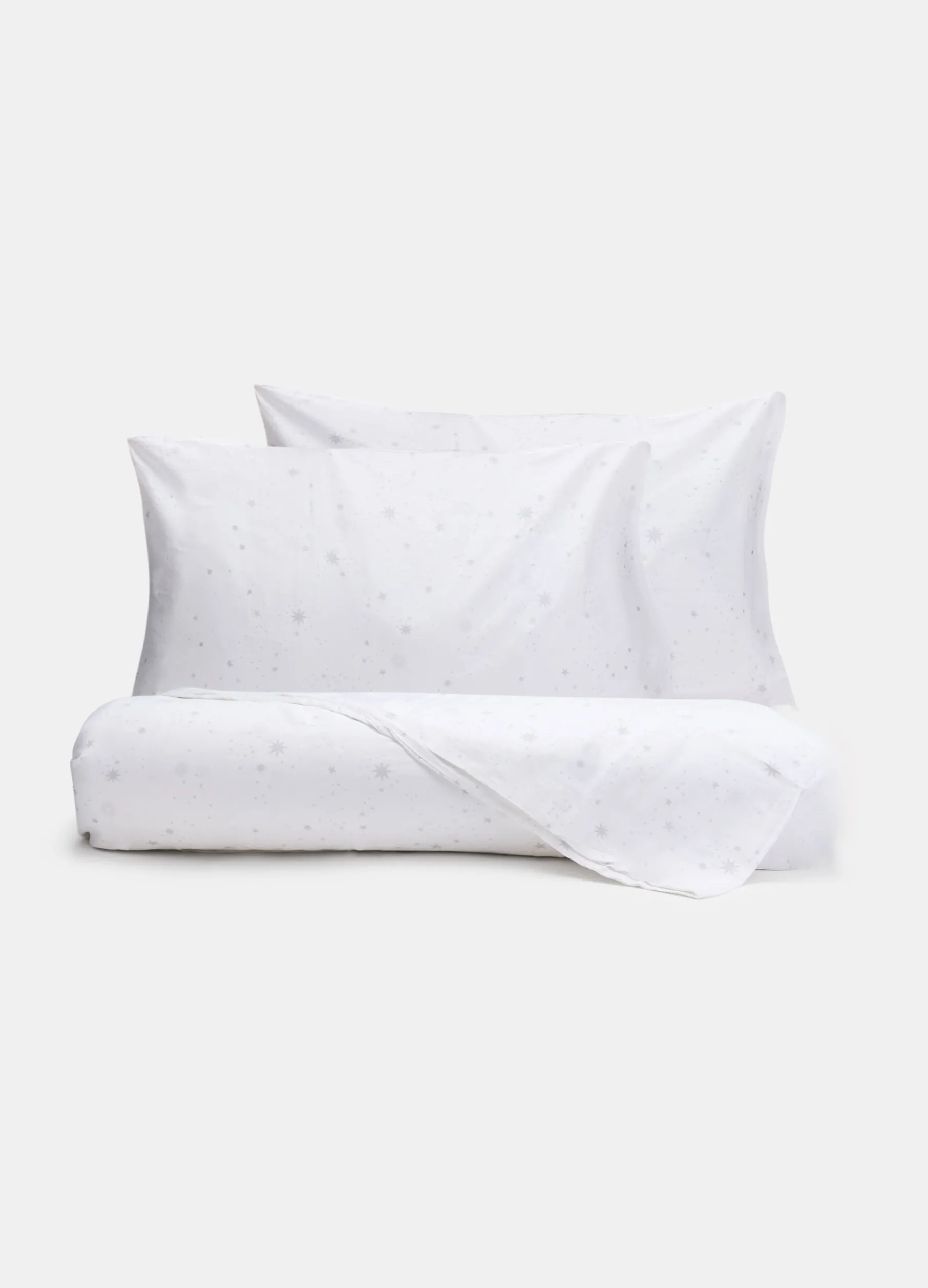 Parure copripiumino a due piazze con stelle