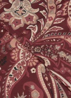 Parure copripiumino in cotone motivo cashmere