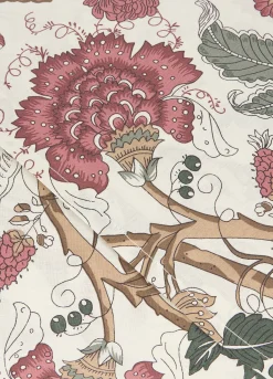 Parure copripiumino singolo in cotone con stampa floreale