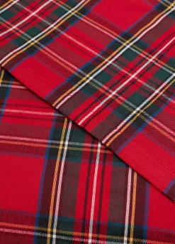 Parure lenzuolo a due piazze in cotone a scacchi